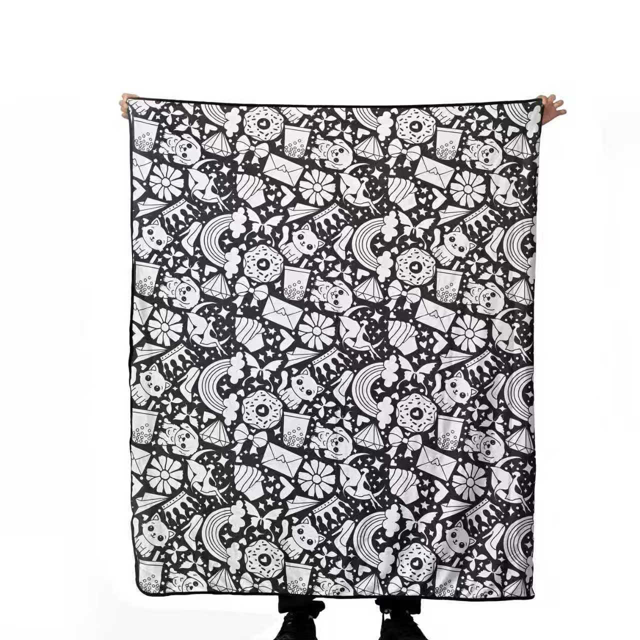 ColorCraft Doodle Blanket