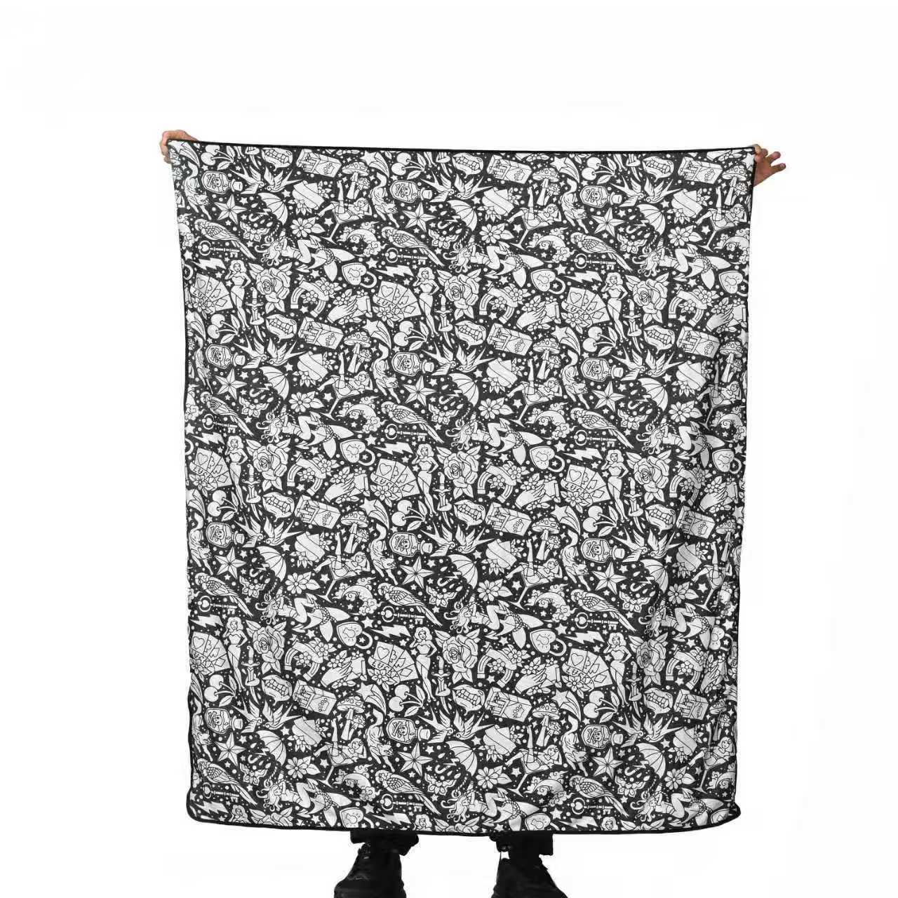 ColorCraft Doodle Blanket