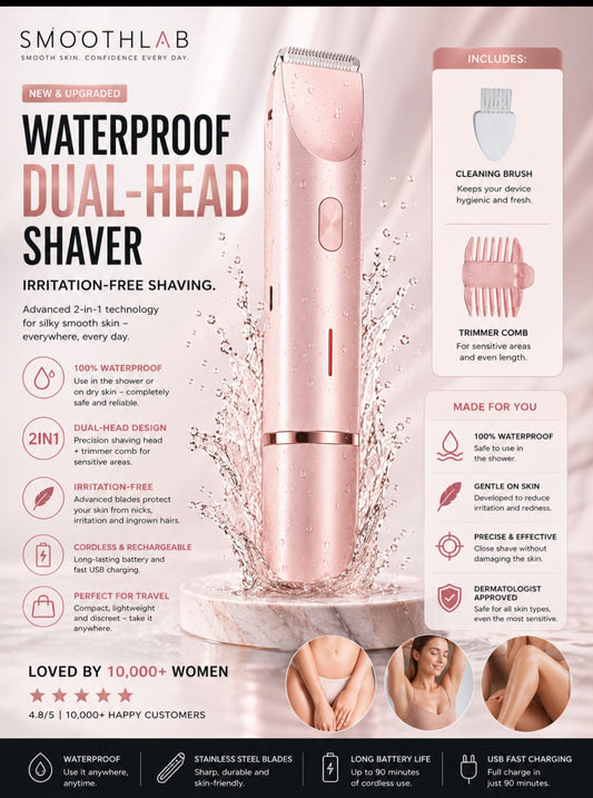 2-in-1 Hair Remover for Women- face and body